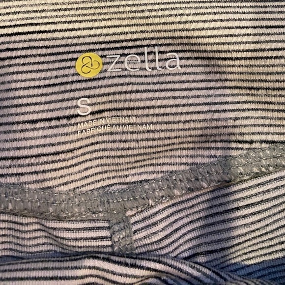 Zella white/grey striped Live In Leggings - Picture 4 of 4